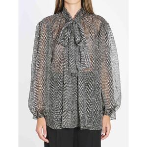 Dolce&Gabbana Women Silk Chiffon Blouse
